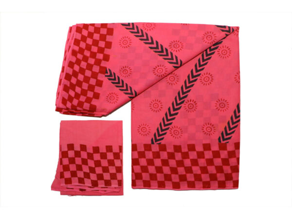 Asha Pallu Pink Saree